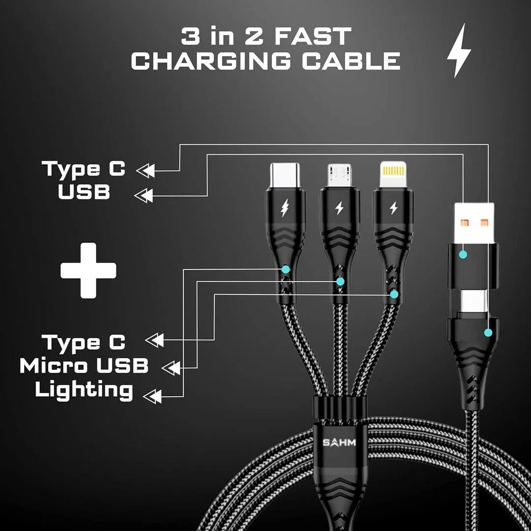3-in-1 Fast Charging Cable