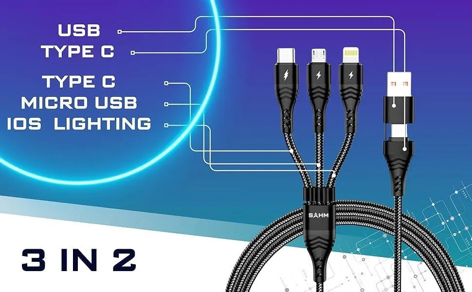 3-in-1 Fast Charging Cable
