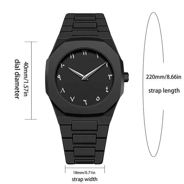 Men's Arabic dial watch