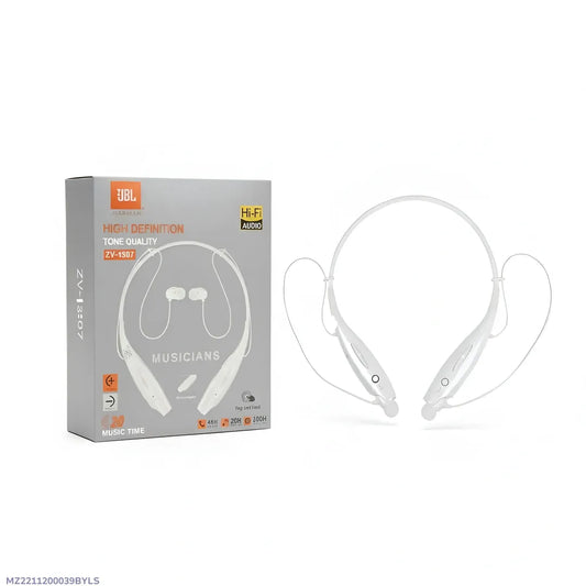 White Wireless Neckband